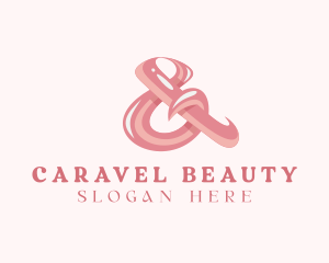 Beauty Fashion Ampersand logo design