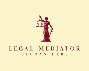 Scales Legal Justice logo design