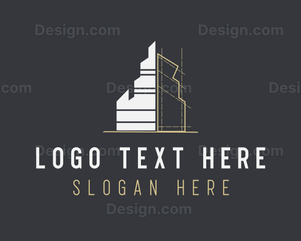 Modern Tower Architecture Logo