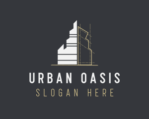 Modern Tower Architecture logo design