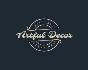 Retro Generic Cursive logo design