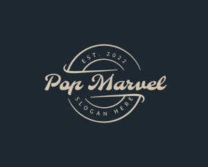 Retro Generic Cursive logo design