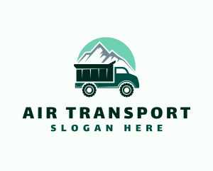 Quarry Mountain Truck logo design