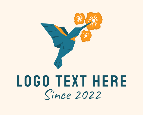 Papercraft logo example 2