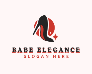 Elegant High Heels logo design