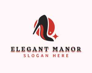 Elegant High Heels logo design