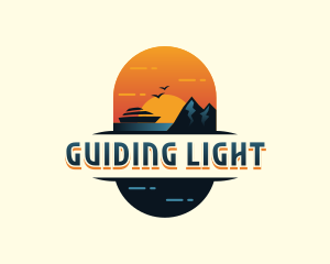 Sunset Travel Agency logo design