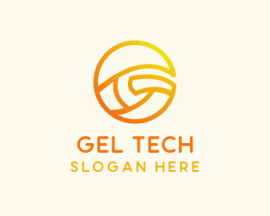 Yellow Tech G logo design