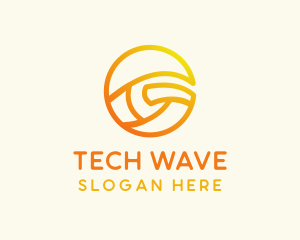 Yellow Tech G logo