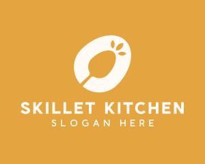 Breakfast Spoon Egg logo design