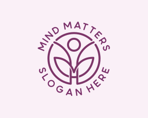 Zen Yoga Mindfulness logo design