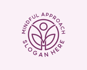 Zen Yoga Mindfulness logo design