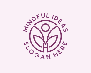 Zen Yoga Mindfulness logo design