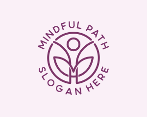 Zen Yoga Mindfulness logo design