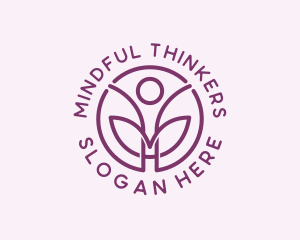 Zen Yoga Mindfulness logo design