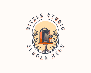 Retro Camera Studio logo design