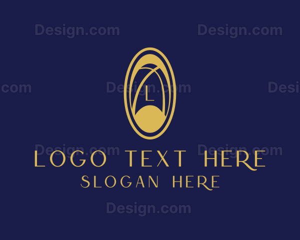 Luxurious Pendant Jewelry Boutique Logo