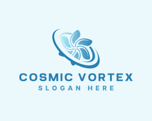 Propeller Orbit Temperature logo design