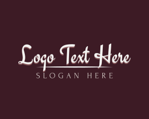 Fashion Cursive Wordmark logo