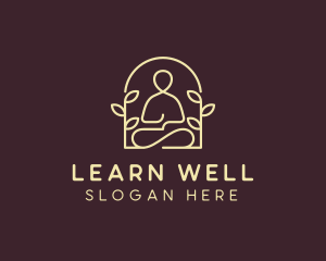 Yoga Leaf Wellness logo design