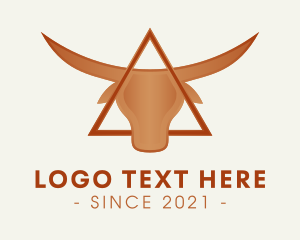 Triangle Bull Horns logo