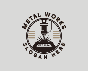 Mechanical Laser Fabrication logo design