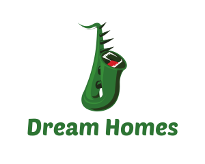 Green Monster Saxophone logo