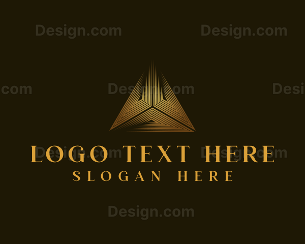 Luxury Pyramid Luxe Logo