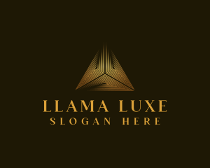 Luxury Pyramid Luxe logo design