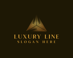 Luxury Pyramid Luxe logo design