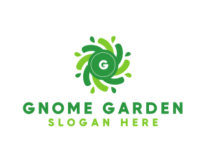 Spiral Grass Gardening  logo design