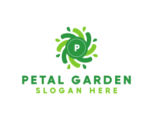 Spiral Grass Gardening  logo design