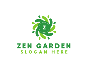 Spiral Grass Gardening  logo design