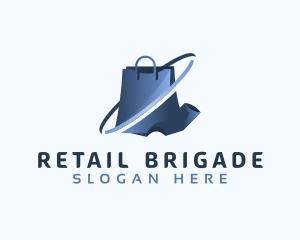 Shopping Bag Shirt logo design