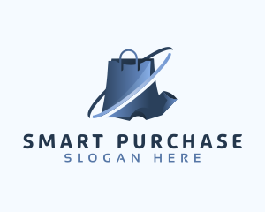 Shopping Bag Shirt logo design