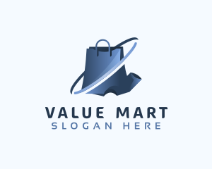 Shopping Bag Shirt logo design