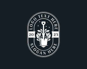 Plant Shovel Gardening logo