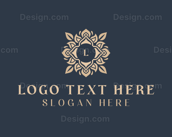 Feminine Floral Beauty Logo