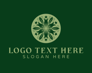 Natural Herbal Plant logo