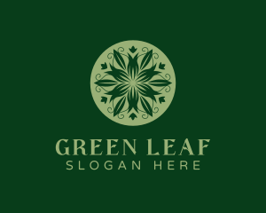 Natural Herbal Plant logo design