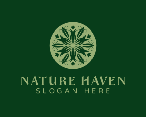 Natural Herbal Plant logo design