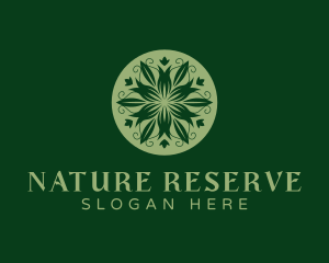 Natural Herbal Plant logo design