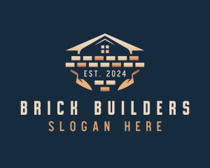 Masonry Brick Construction logo design