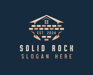 Masonry Brick Construction logo design