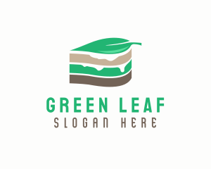Vegan Leaf Cake Slice  logo