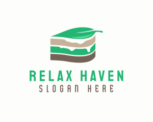 Vegan Leaf Cake Slice  logo