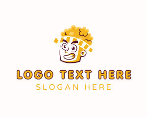 Popcorn Head Boy  logo