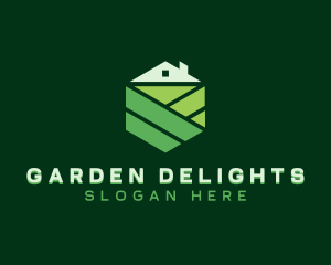 Garden Lawn Landscaping logo design