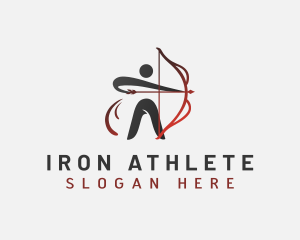 Archer Sport Athlete logo design