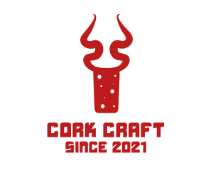 Antelope Cork Bottle  logo